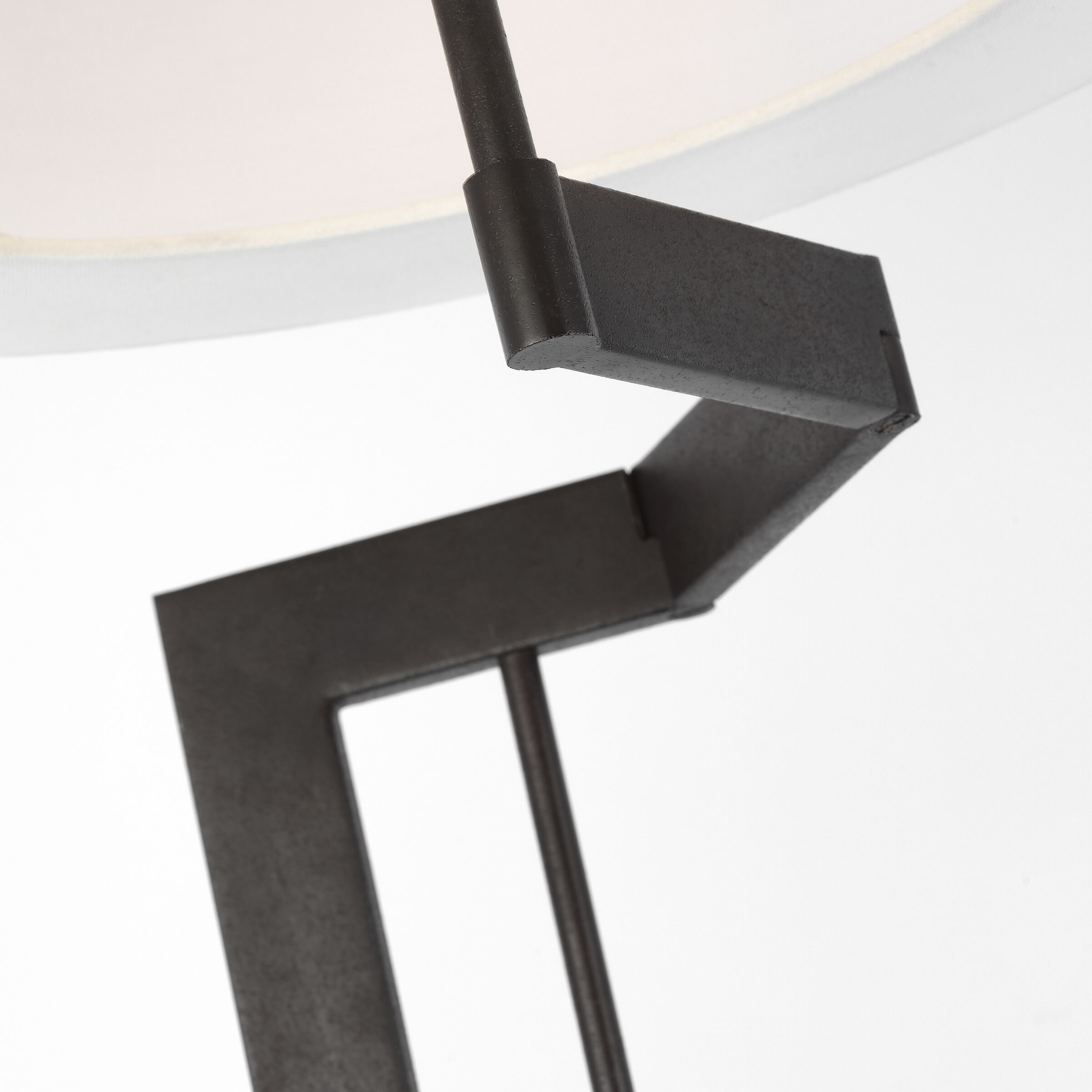 Ray Booth Amell 55.25 inch 15.00 watt Weathered Iron Articulating Floor Lamp Portable Light