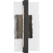 Drew & Jonathan Briggs 1 Light 15.19 inch Textured Black Outdoor Wall Sconce