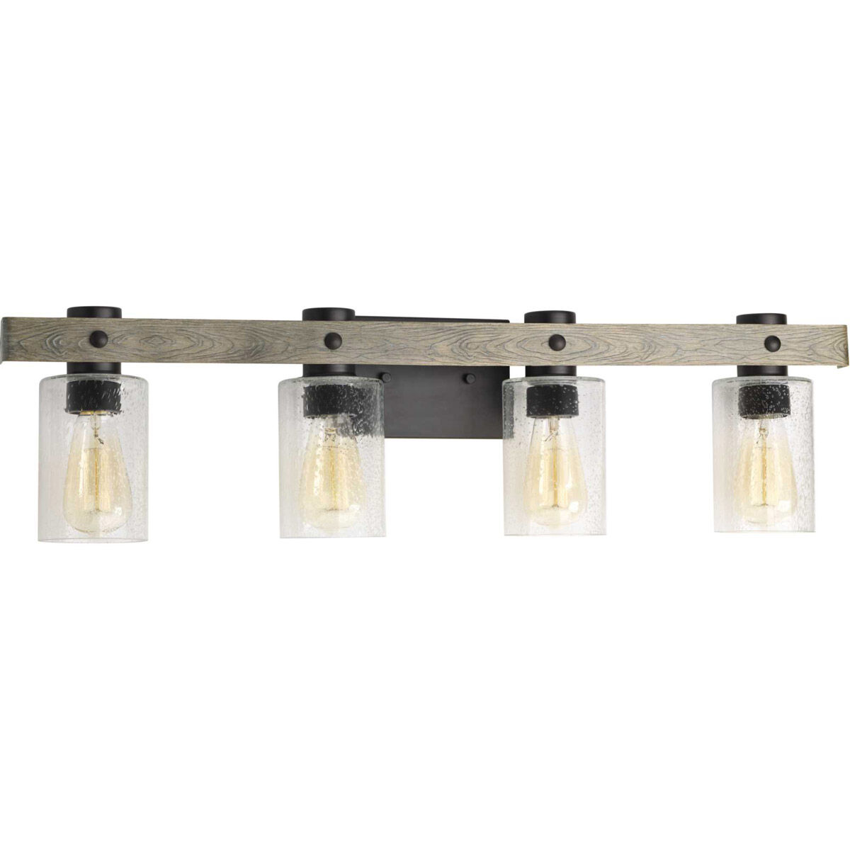 Gulliver 4 Light 33 inch Graphite Bath Vanity Wall Light