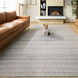 Kiran 36 X 24 inch Dark Grey Rug in 2 x 3