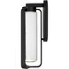 Clover LED 15.5 inch Sand Black Wall Sconce
