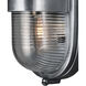 Maritime 1 Light 8.5 inch Antique Silver Outdoor Wall Sconce