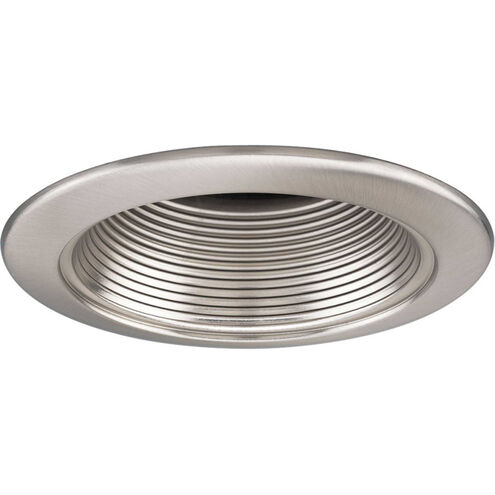 Recessed Lighting Brushed Nickel Recessed Step Baffle Trim