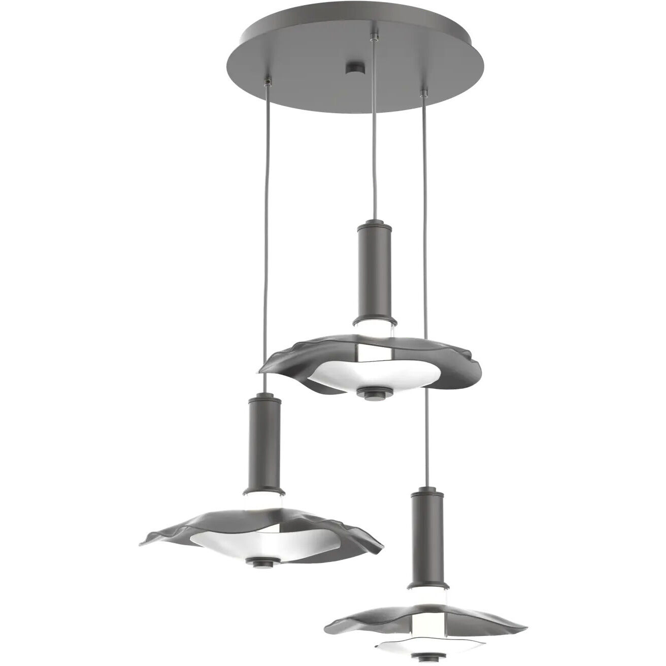 Cumulus LED 27 inch Classic Silver Multi-Pendant Ceiling Light