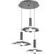 Cumulus LED 27 inch Classic Silver Multi-Pendant Ceiling Light