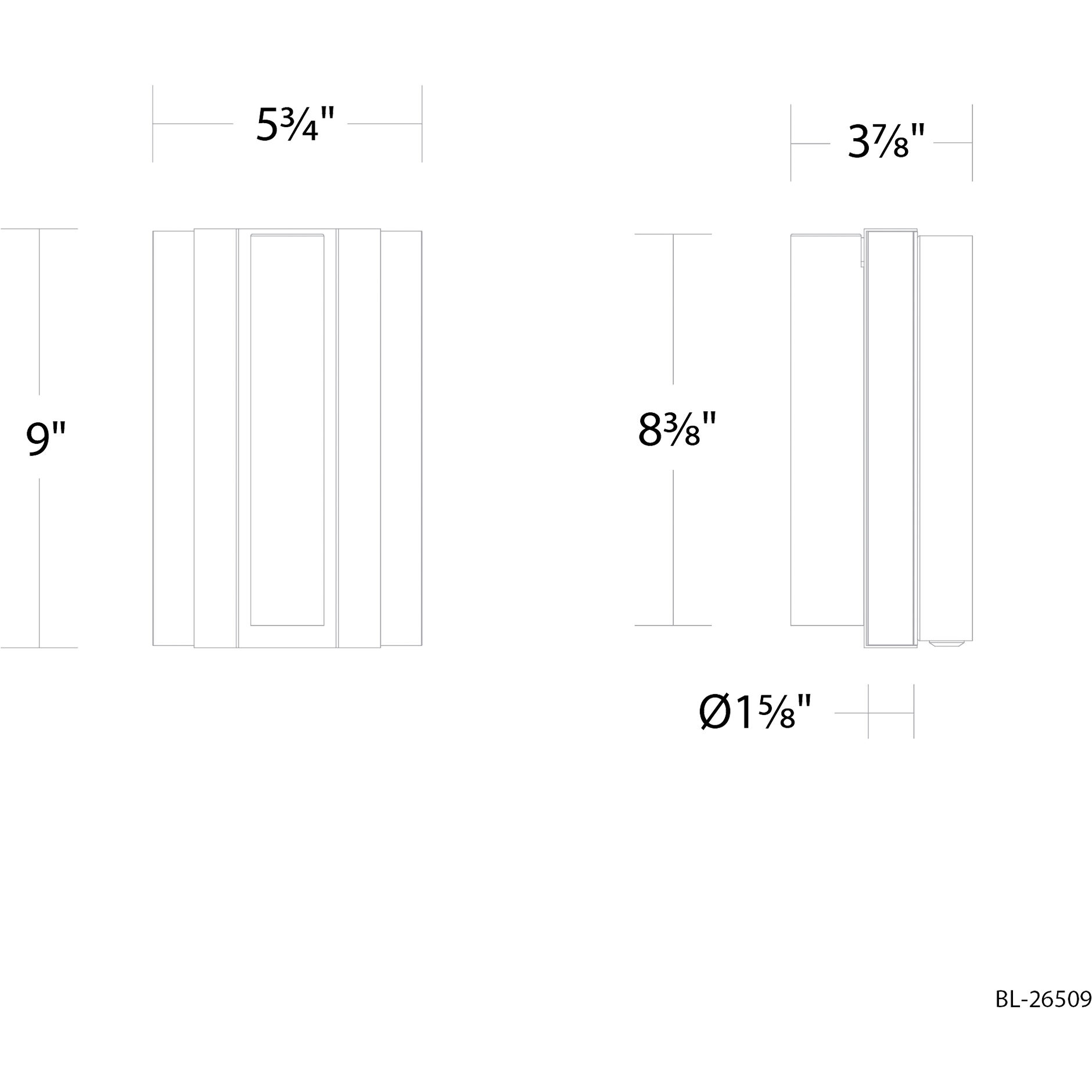 Ivery Indoor Wall Lighting in Antique Nickel