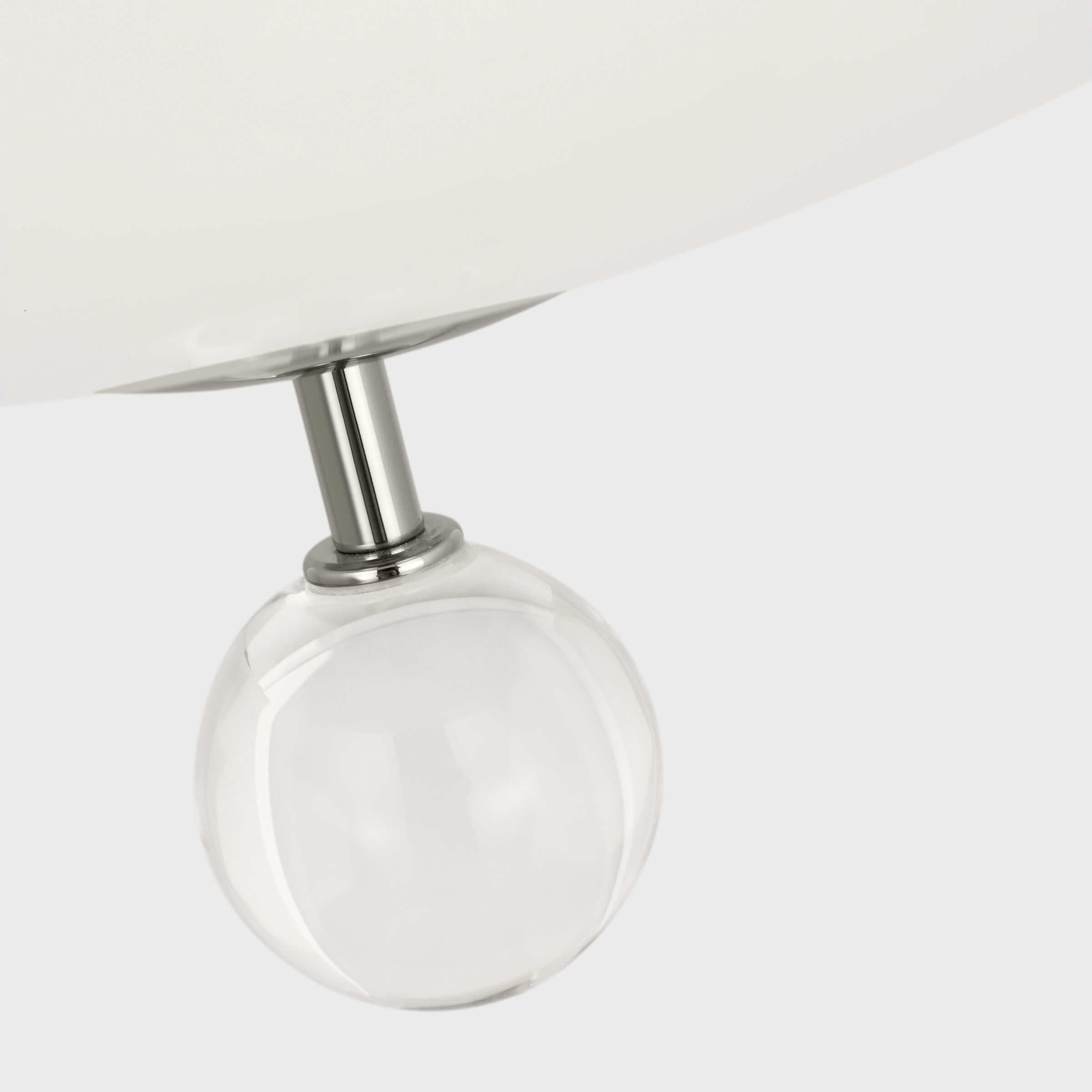 AERIN Brisa LED 16 inch Polished Nickel Semi-Flush Mount Ceiling Light