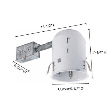 Signature A19 Recessed Lighting Housing