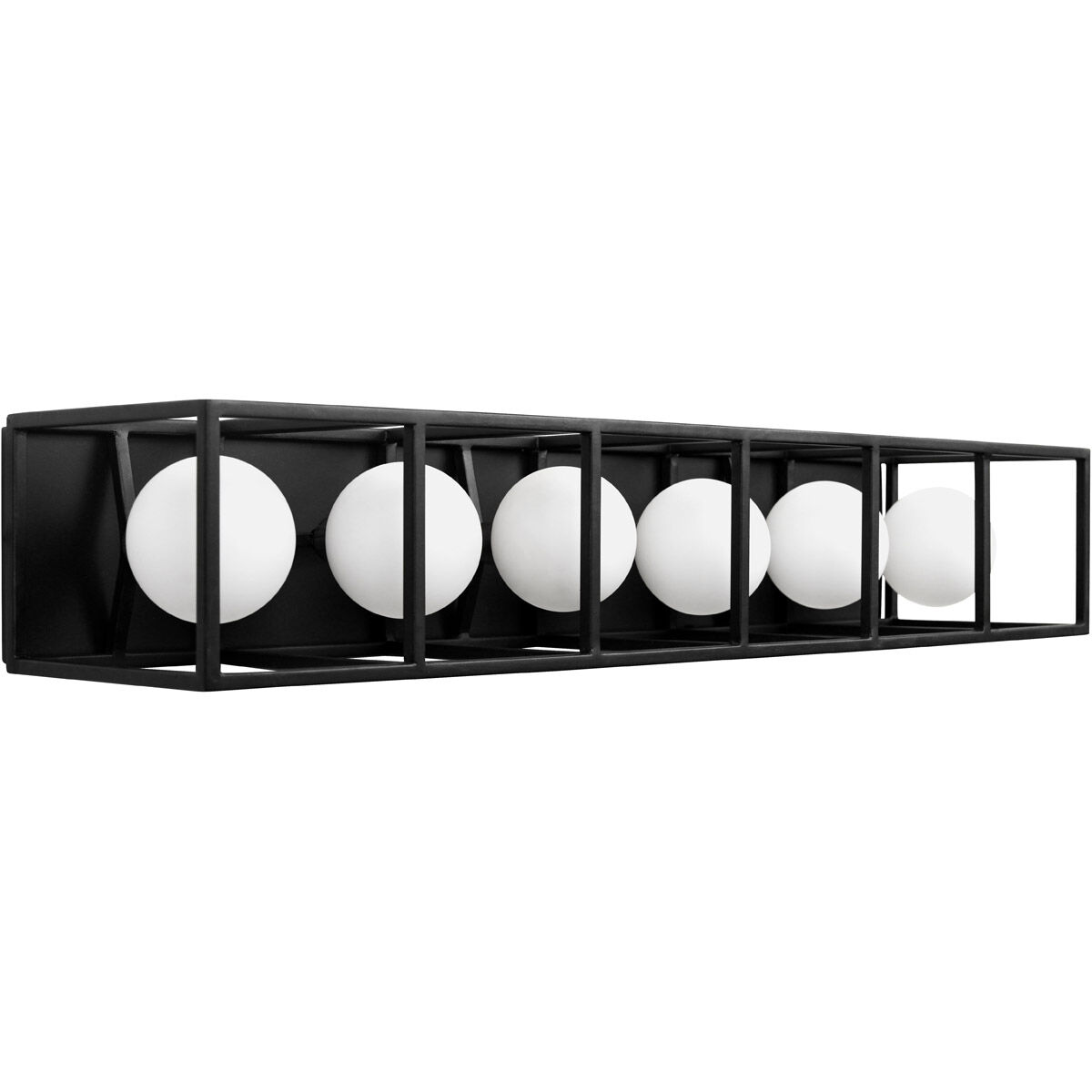 Plaza LED 28.38 inch Carbon and Havana Gold Bath Vanity Wall Light