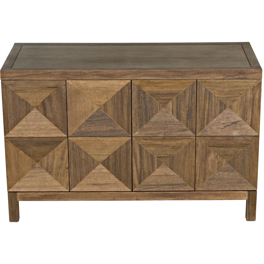 Quadrant 52 X 23 inch Dark Walnut Sideboard, 2 Door