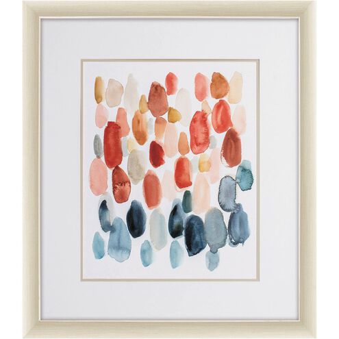 Abstract Collection Blue Framed Art