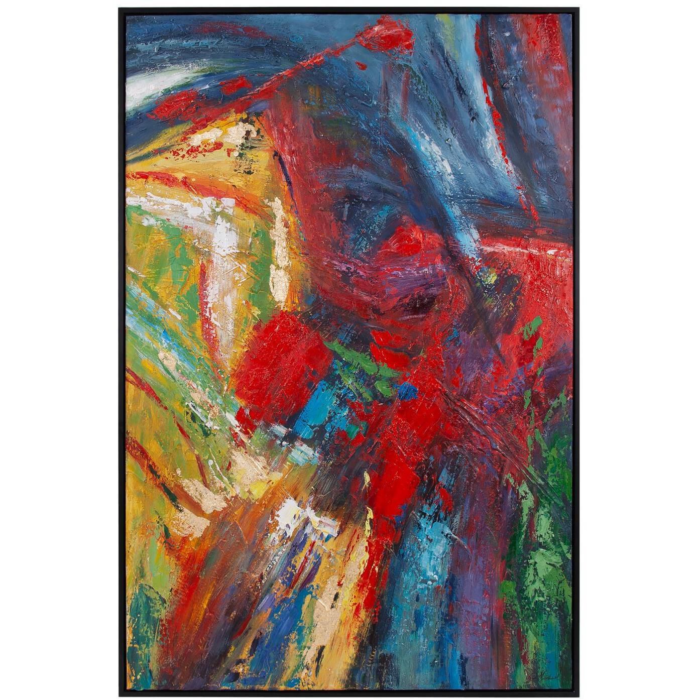 Celebration of Life 73.75 X 49.75 inch Hand Painted Canvas