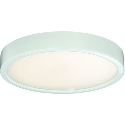 John LED 10 inch White Puck Light, Outdoor