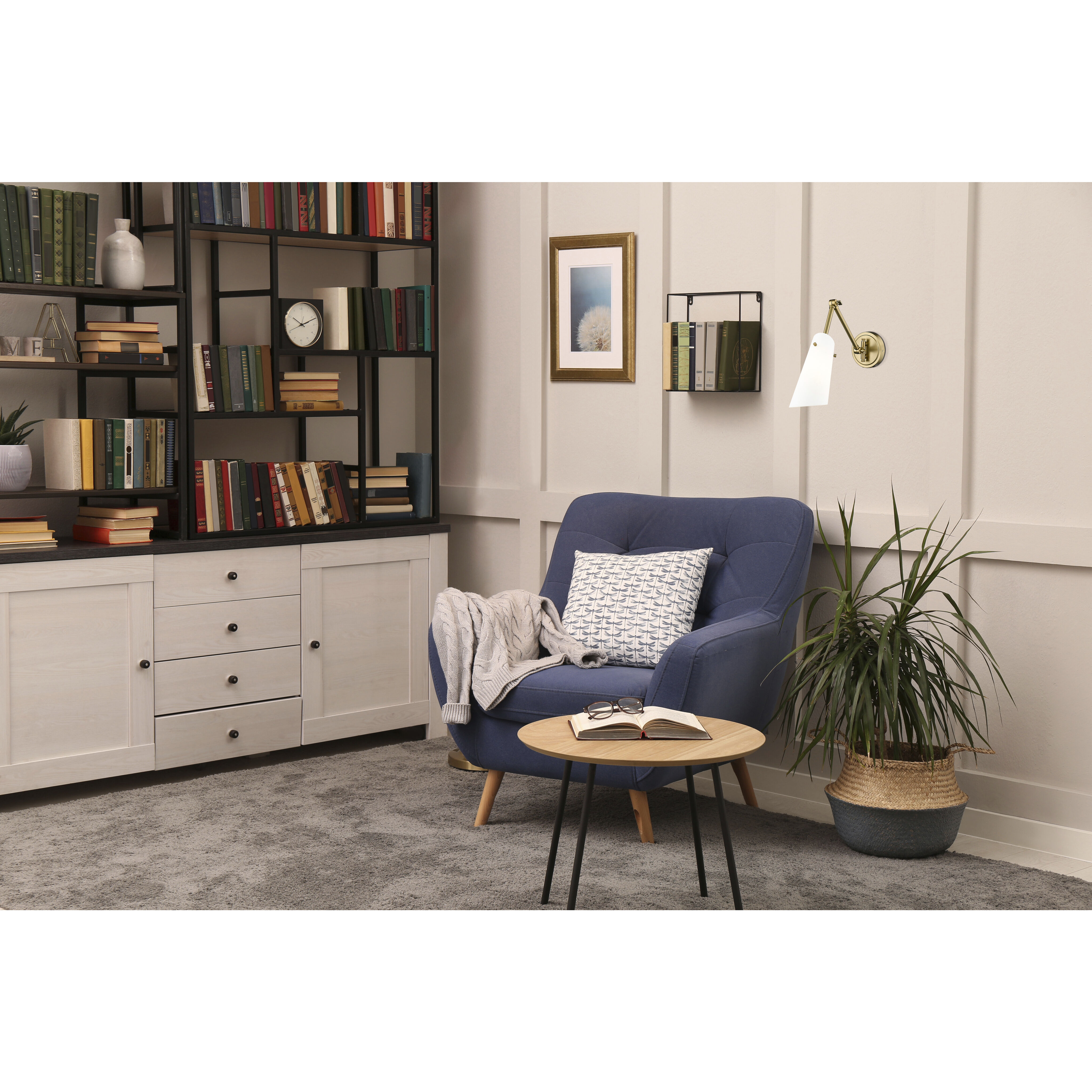 Julia 1 Light 5.25 inch Modern Gold Wall Sconce Wall Light