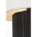 Anne-Marie Barton Fumar 17.5 inch 15.00 watt Ridged Carbon Table Lamp Portable Light