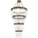 Matrix 30 Light 40 inch Havana Gold Chandelier Ceiling Light