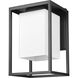 Gladwin 1 Light 10.5 inch Matte Black Exterior Wall Lantern