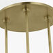 Kelly Wearstler Melange LED 54 inch Antique-Burnished Brass Multi-Positional Chandelier Ceiling Light