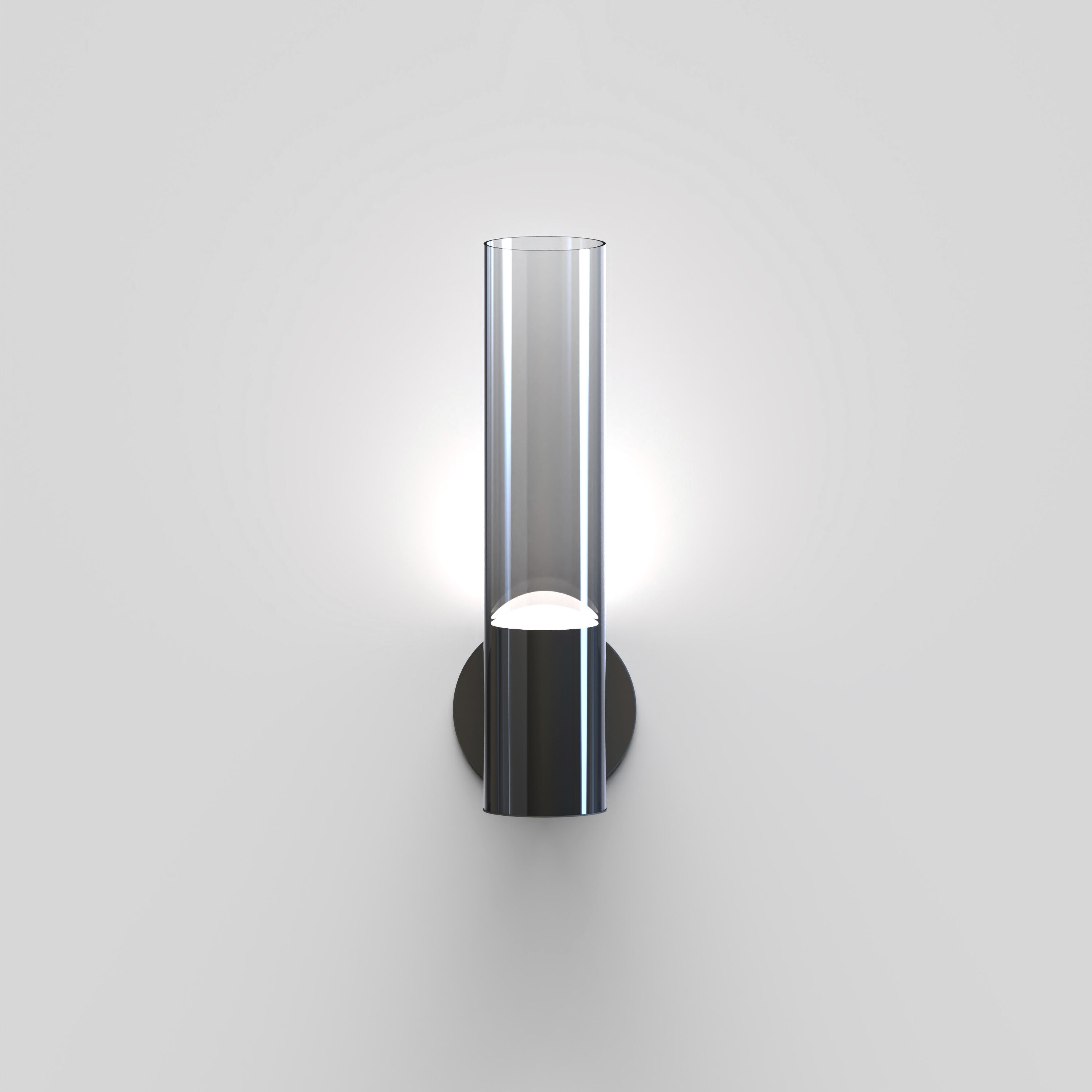 Highball Wall Sconce Wall Light in Graduating Smoke