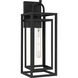 Jayce 1 Light 19 inch Matte Black Outdoor Wall Lantern