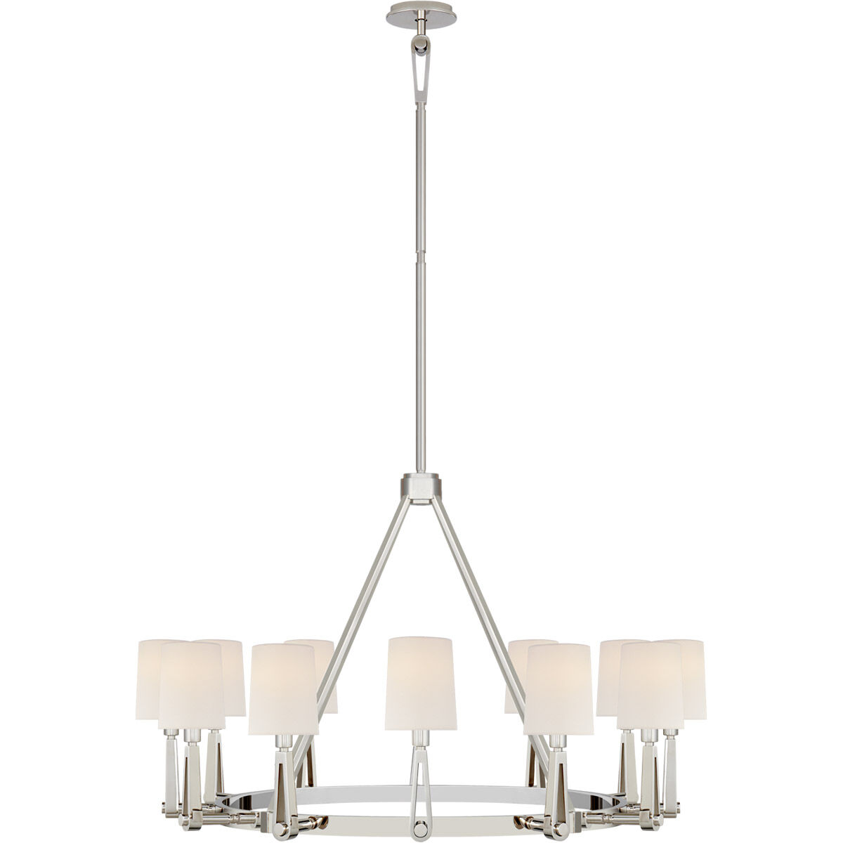 Thomas O'Brien Alpha 12 Light 42.00 inch Chandelier