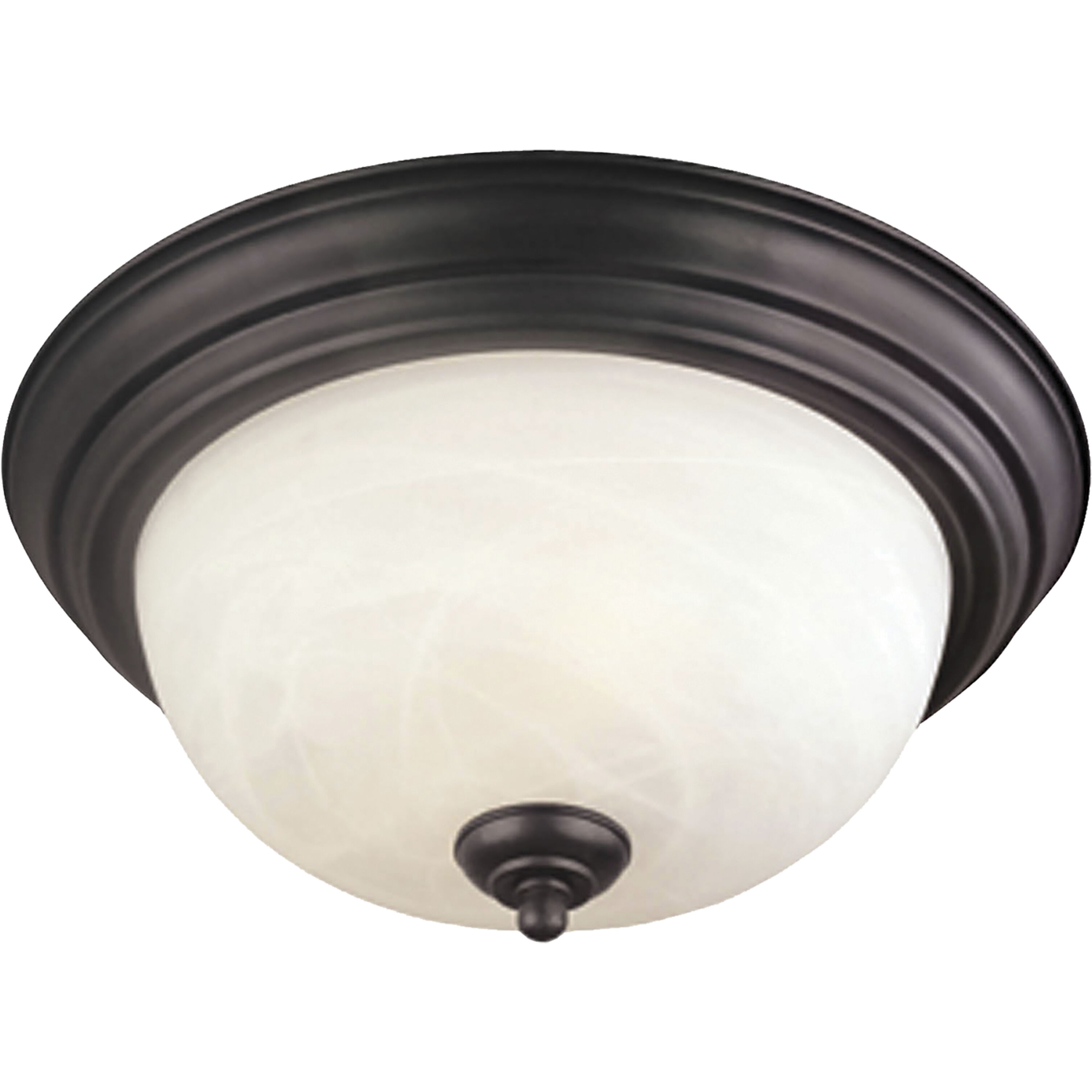 Harmony 3 Light 16 inch Painted Bronze Flush Mount Ceiling Light