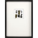 Mantra Black and Metallic and White Framed Art, The Studio