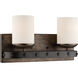 Banyan 2 Light 16 inch Reclaimed Wood Bathroom Vanity Light Wall Light