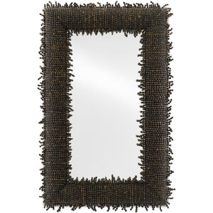 Pasay 50 X 33 inch Black/Mirror Wall Mirror, Large