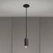 Exhaust Pendant LED 2.36 inch Graphite / Steel Pendant Ceiling Light