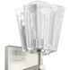 Valentin 2 Light 6 inch Brushed Nickel Vanity Light Wall Light
