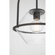 Coralyn 1 Light 13.25 inch Dark Matte Black Pendant Ceiling Light