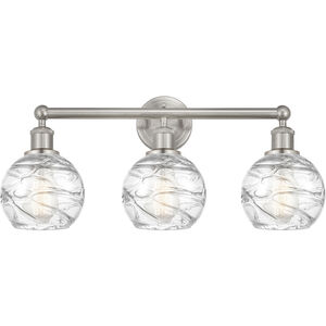 Edison Athens Deco Swirl 3 Light 24.00 inch Bathroom Vanity Light