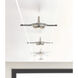 Tiella Matte Nickel Accent Cable Kit 5 Head, Pivot