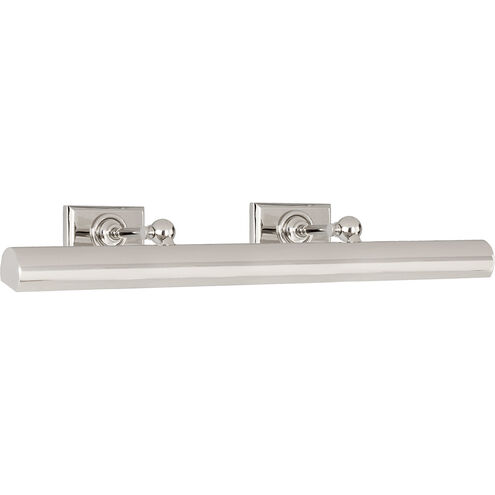 Chapman & Myers Cabinet Maker 50 watt 24 inch Polished Nickel Picture Light Wall Light