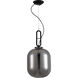 Canada 1 Light 11 inch Matte Black Single Pendant Lighting Ceiling Light