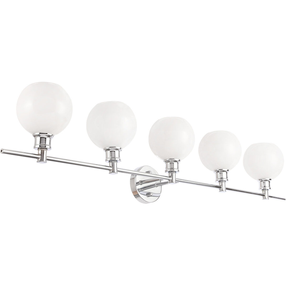 Syracuse 5 Light 47 inch Chrome Wall sconce Wall Light