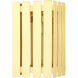 Greenwich 1 Light 10 inch Satin Brass Outdoor Wall Lantern
