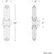 Beyond Sabine LED 4 inch Black ADA Wall Sconce Wall Light