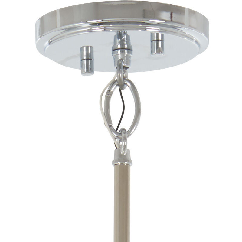 Spiked 6 Light 18 inch Chrome Pendant Ceiling Light