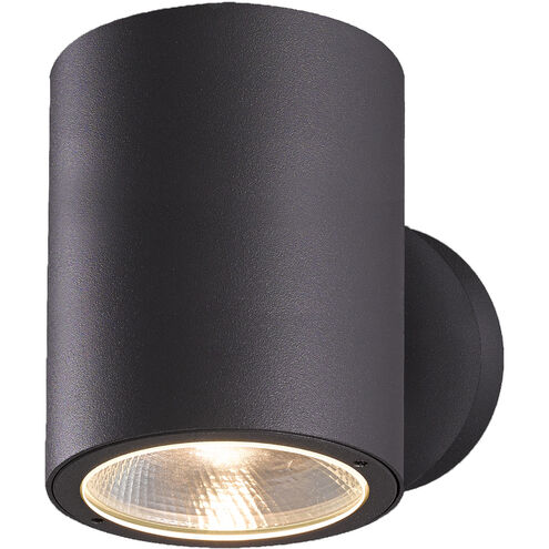Glen LED 5 inch Graphite Grey Outdoor Wall Mount