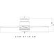 Armon 19.1 inch Black with Black-Brown Hickory Blades Ceiling Fan
