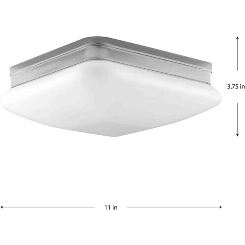 Appeal 2 Light 11 inch Polished Chrome Flush Mount Ceiling Light