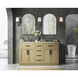 Alden 60 X 35 inch Honey Brown Bathroom Vanity Cabinet