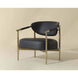 Heloise Bravo Black Lounge Chair in Cantina Black
