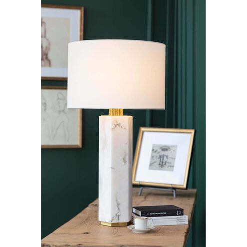 Regina Andrew 13-1360 Gear 30.5 inch 150 watt Natural Stone Table Lamp  Portable Light