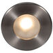 WAC 120V Step Light LED 3 inch Brushed Nickel ADA Step and Wall Light in 3000K Warm White LED, WAC Lighting