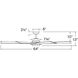 Andros 64 inch Matte White Smart Fan