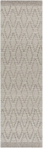 Napoli 96 X 30 inch Gray Rug, Runner