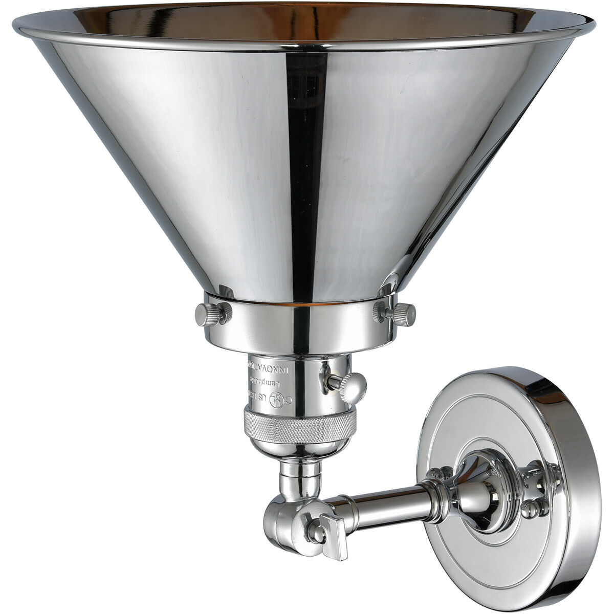 Franklin Restoration Briarcliff LED 10 inch Polished Chrome Sconce Wall Light, Franklin Restoration